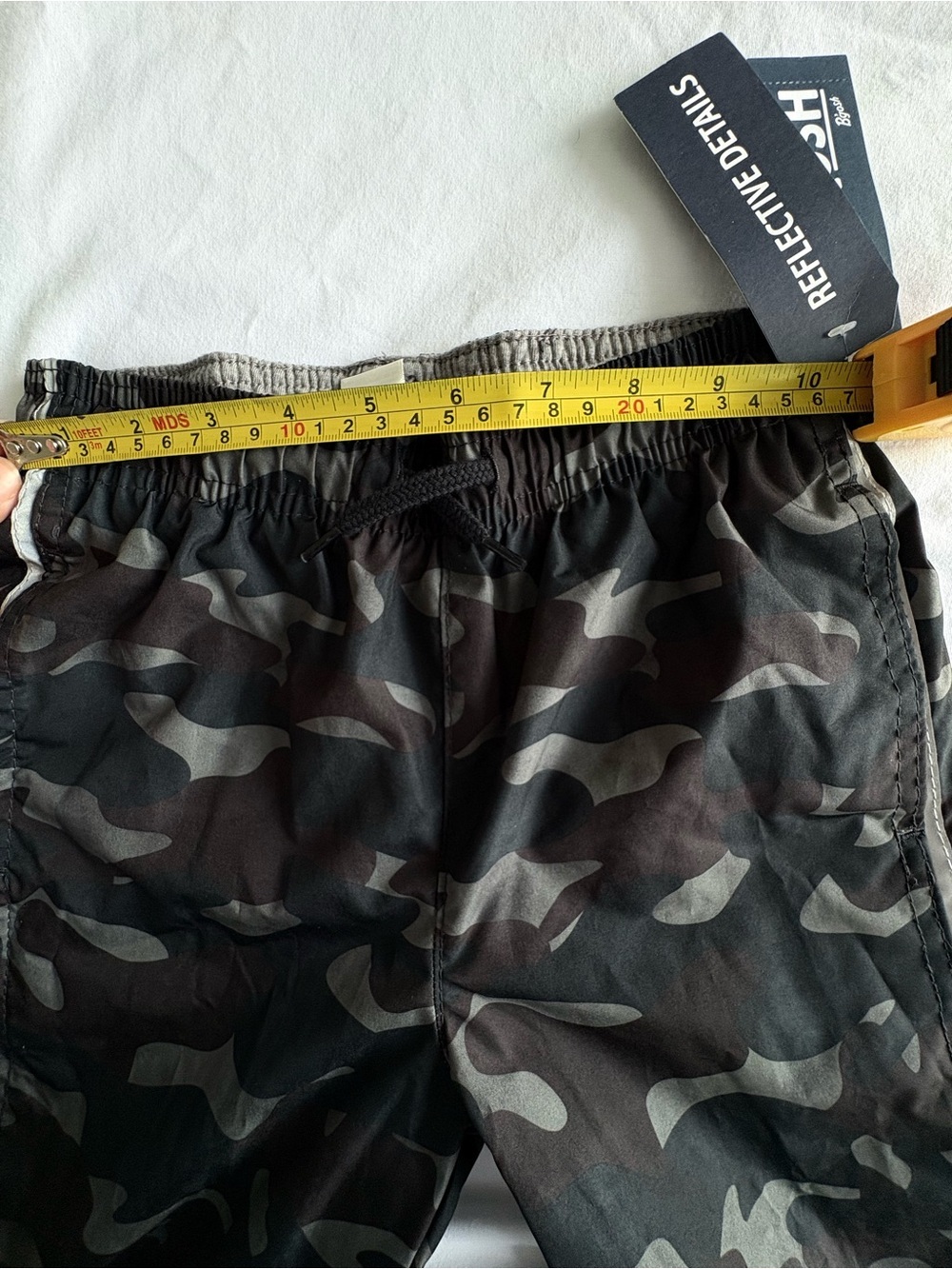OshKosh B’gosh Boys Camo Pants Size 7 NWT Reflective Details - Picture 11 of 12
